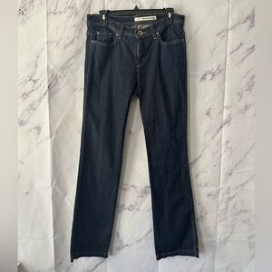 VINTAGE Y2K DKNY CHELSEA BOOTCUT JEANS BLUE WOMENS SIZE 8